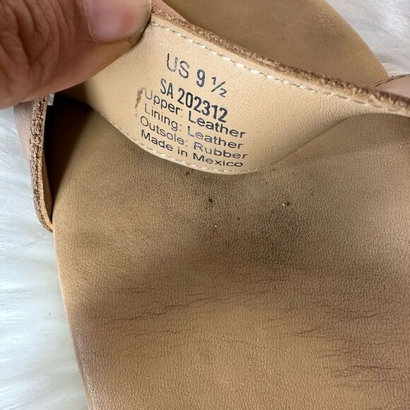 Nisolo Go-To Platform Sandals In Almond Size 9.5 - Picture 6 of 13